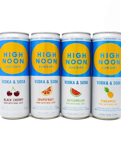 High Noon Sun Sips, Hard Seltzer, 12oz Can - Princeville Wine Market