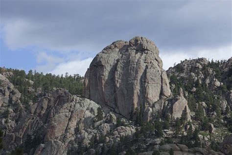 Spheroidal weathering in granitic rock, Colorado – Geology Pics