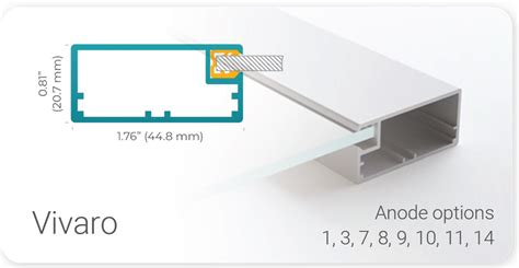 Aluminium Door Frame Sections