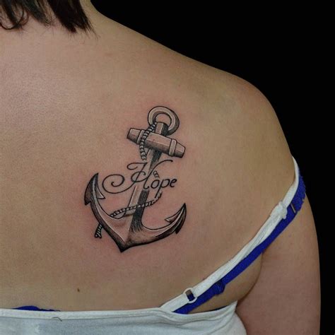 Anchor tattoo | Hoffnung tattoo, Marine tattoos, Anker tattoo bedeutung