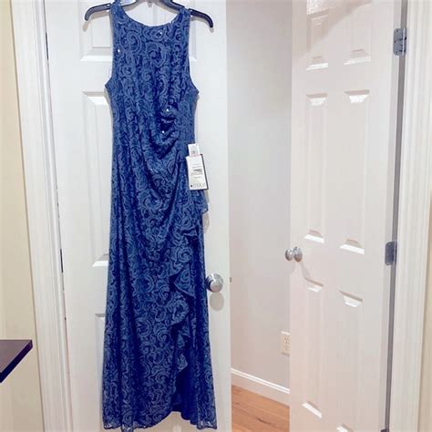 Alex Evenings | Dresses | Nwt Alex Evenings Wedgewood Blue Dress | Poshmark