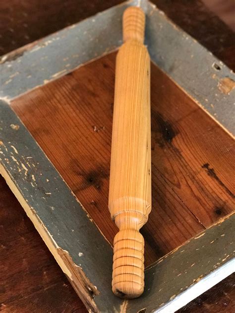 Wooden Rolling Pin | Vintage Rolling Pin | Cypress Rolling Pin