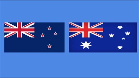 The difference between Australia and New Zealand's flag - YouTube