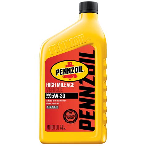 Pennzoil Oil 5W30 High Mileage - Shop Motor Oil & Fluids at H-E-B