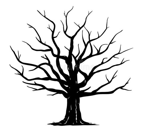 Silhouette Oak Tree Stock Illustrations – 36,143 Silhouette Oak Tree ...