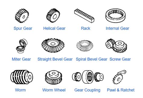 Types of Gears -Leading Gear Manufacturer in China Expert Gear ...