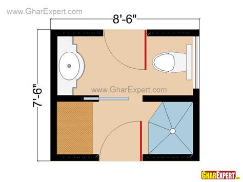 8x8 Bathroom Layout - Homedecorations