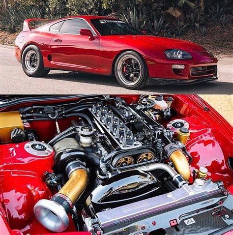 Would You Drive This Red Beast - Toyota Supra MK4 | Carros de corrida ...