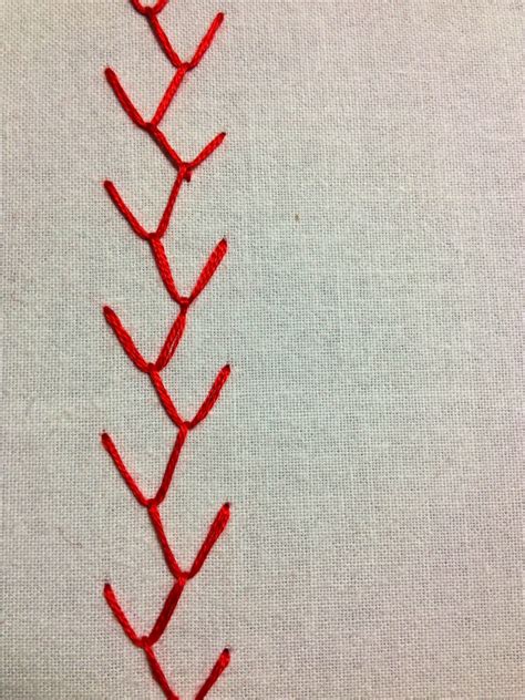 MooshieStitch: Take a Stitch Tuesday #3 - Feather Stitch