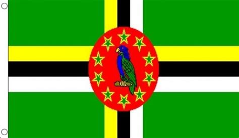 Dominica Printed Flag | Printed World Flags | South Coast Flagpoles