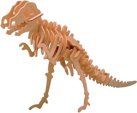 Wooden Build Your Own Dinosaur Skeleton : Amazon.co.uk: Toys & Games