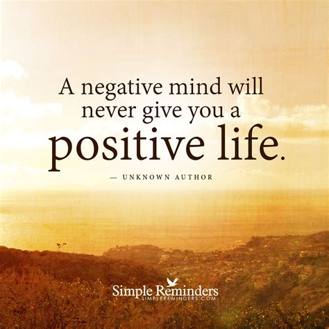 Positive mind positive life by Unknown Author | Positive quotes for ...