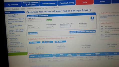 Finding your treasury direct bond on the calculator - YouTube