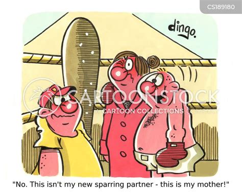 Sparring Partner Cartoons and Comics - funny pictures from CartoonStock