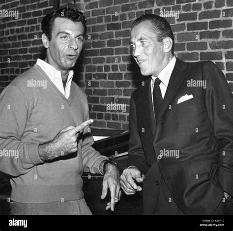 Mort Sahl Ed Sullivan 1960 Stock Photo - Alamy