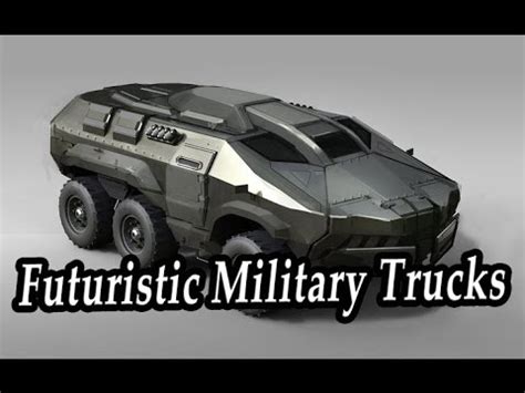 Most Futuristic Military Trucks. Strangest Concepts Military Vehicles ...