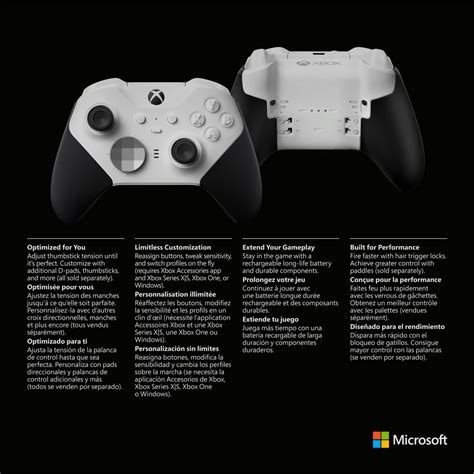 Microsoft Elite Series 2 Core Wireless Controller for Xbox One, Xbox ...