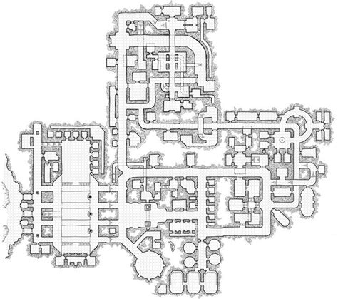 The Giant’s Halls Map - Dungeon Maps