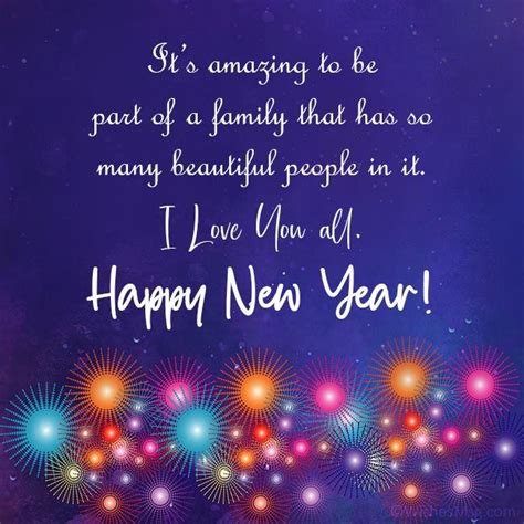 Happy New Year Wishes for Family - WishesMsg | New year wishes quotes ...