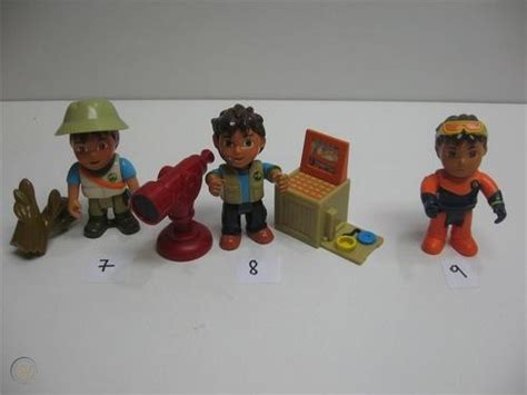 Dora Diego Go! Rescue Adventure Huge Lot Movable Figures Toy PVC Cake ...