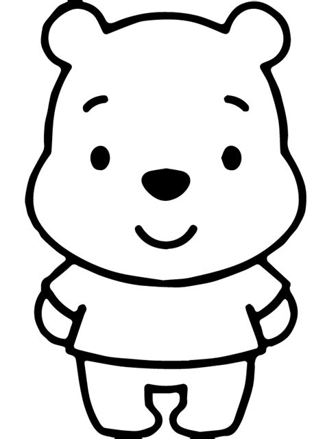 Kids-n-fun.com | Coloring page Disney Cuties baby winnie