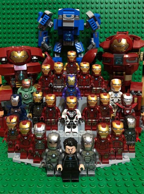 All Lego Iron Man Suits (MCU) | Camara para colorear, Lego genial ...