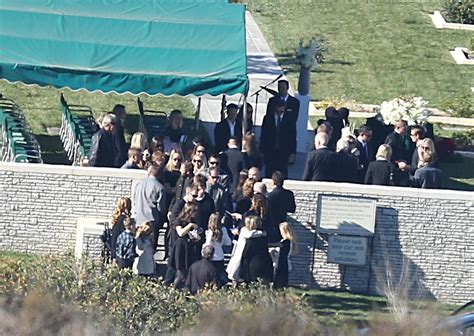 Friends And Family Attend Paul Walker's Funeral