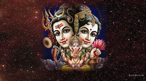 HD wallpaper: 1920x1080 .Religion .Hinduism .Shiva, Parvati, Ganesha ...