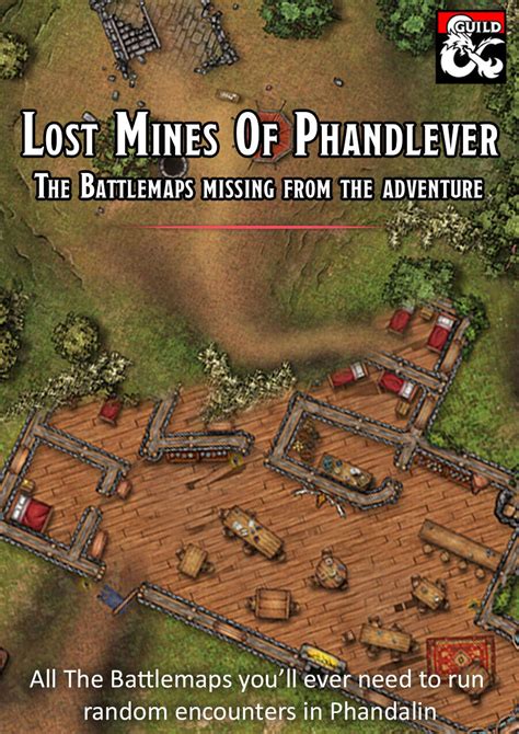 Lost Mines Of Phandelver Map Pack - Dungeon Masters Guild | Dungeon ...