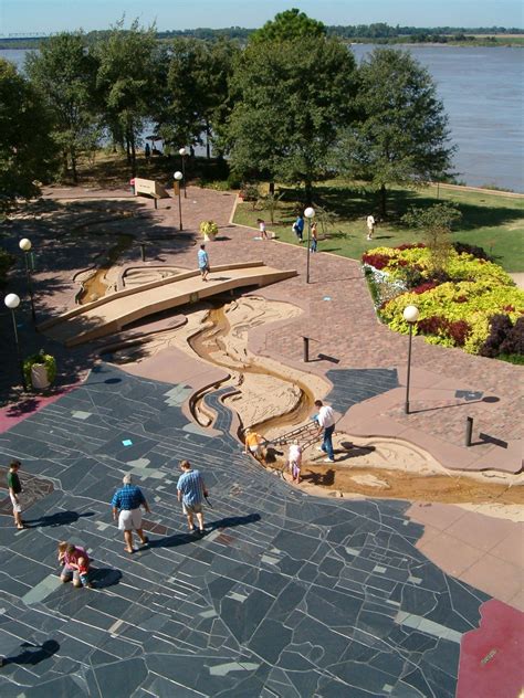 Ever wanted to walk down the Mississippi? Head to Mud Island River Park ...