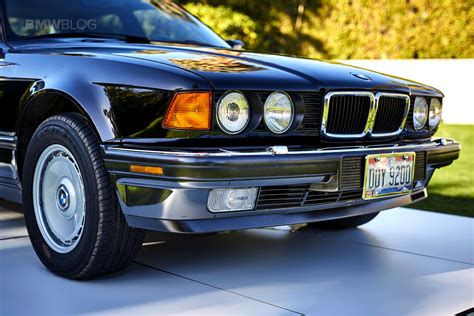 Photoshoot with the BMW E32 750iL