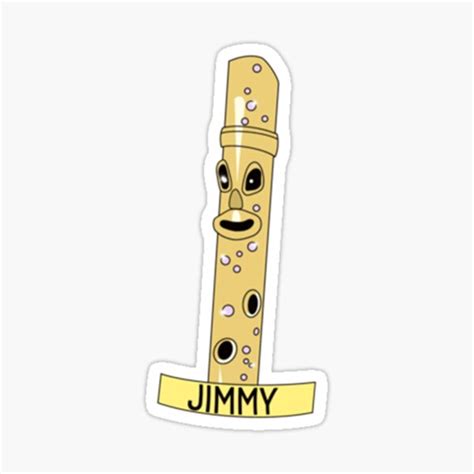 "Jimmy The Flute From H R Puff N Stuff Classic T-Shirt" Sticker for ...