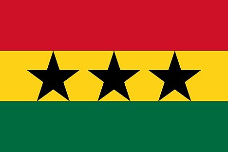 Flags, Symbols, & Currencies of Ghana - World Atlas