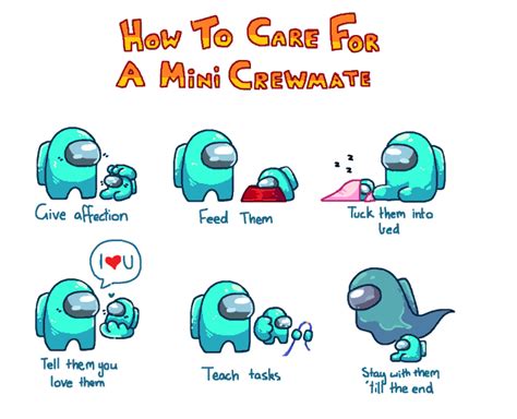 How to take care of a mini crewmate in 2020 | Really funny memes, Funny ...