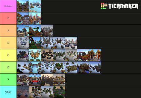 Hypixel Bedwars Maps (Solo and Doubles) Tier List (Community Rankings ...