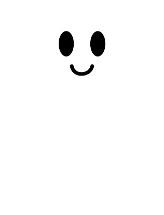 boo, ghost clipart image, halloween free svg file - SVG Heart