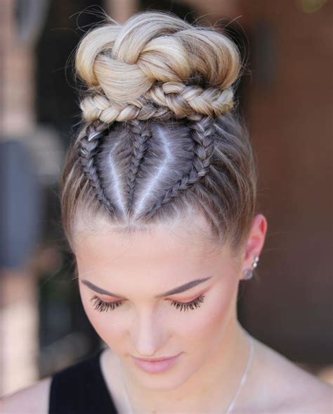 Braided Bun | Braided bun hairstyles, Bun hairstyles, Braided hairstyles