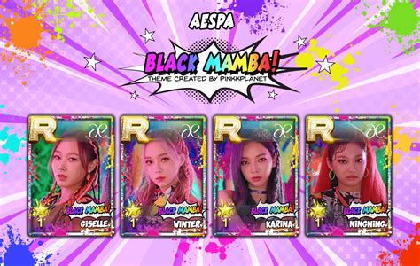 [FANMADE] Aespa - Black Mamba : superstarsmtown