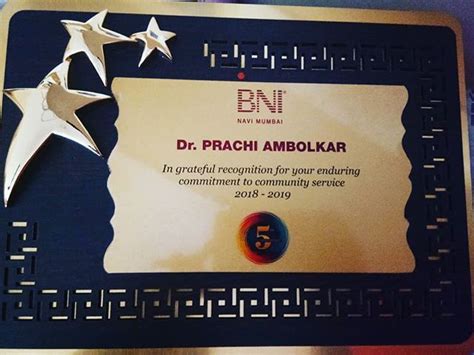 #Awards #Recognitions #BNI