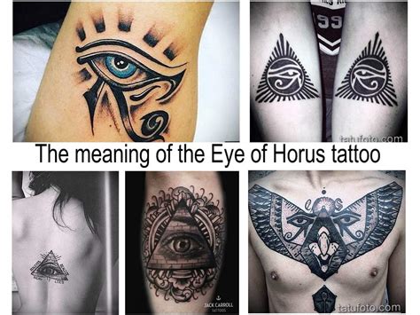 The meaning of the Eye of Horus tattoo: history, photo drawings, sketches