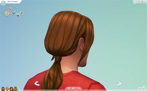 Sims 4 Male Ponytail Hair Maxis Match - Best Hairstyles Ideas for Women ...