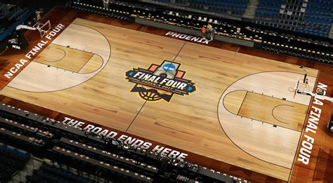 First Look at the Final Four Court : CollegeBasketball