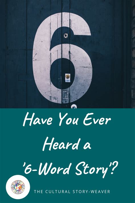 Have You Ever Heard a '6-Word Story'? - | 6 word stories, Audio story ...