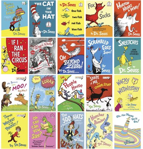 Printable Dr Seuss Books