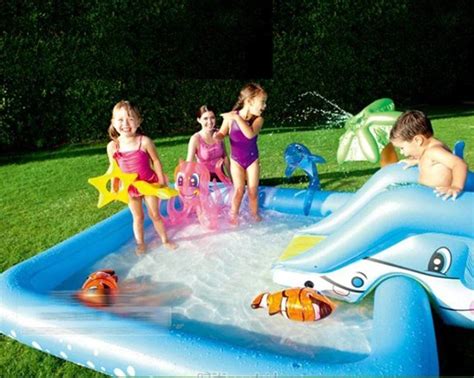 SlideSpark™ Inflatable Water Slide - Baby Pool - Lively Focus | Baby ...