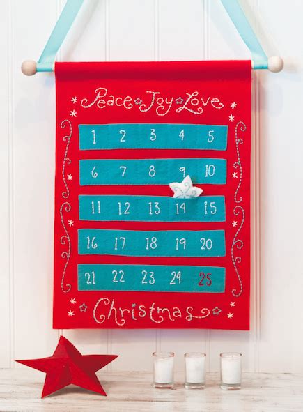 Peace, Joy, Love Advent Calendar | Fun Family Crafts