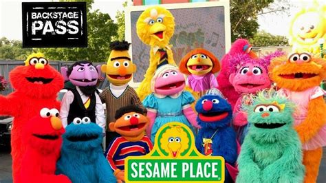 Sesame Place Characters - YouTube