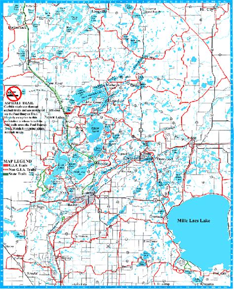 Brainerd Lakes Area Snowmobile Trails & Maps - Snowmobiling