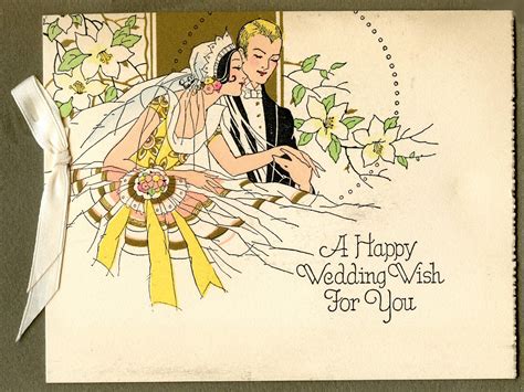 The Copycat Collector: COLLECTION #244: Vintage 1920s Wedding Cards