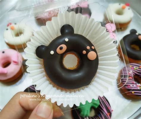 Bear - Butter Donuts | Cute desserts, Cute baking, Mini donuts